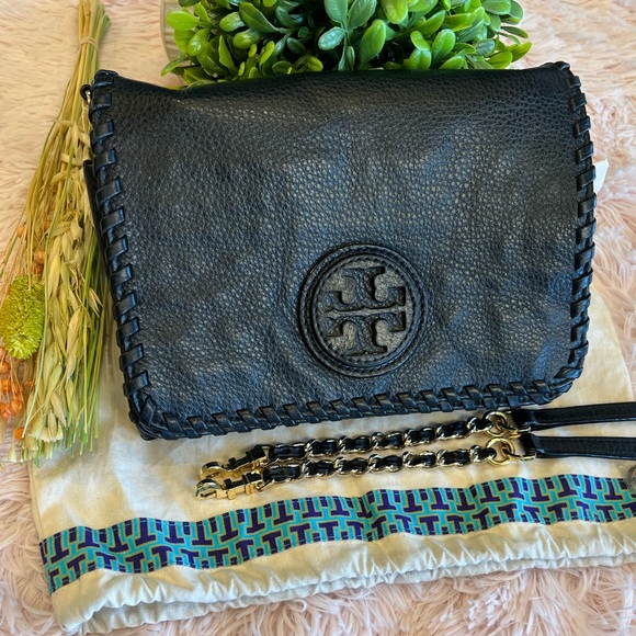 Tory Burch Leather Marion Combo bag - Picture 2 of 10